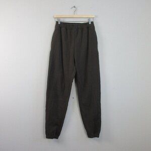 Buffbunny Boyfriend Cloud Jogger Women's Sweatpants S Brown Fleece Lounge 530